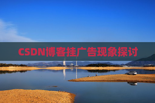 CSDN博客挂广告现象探讨